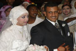bruidspaar in Aswan