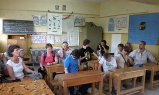 groep in klaslokaal