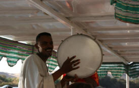 Nubische muzikant
