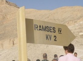 ingang graftombe Ramses IV