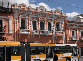 trolleybus in Lima